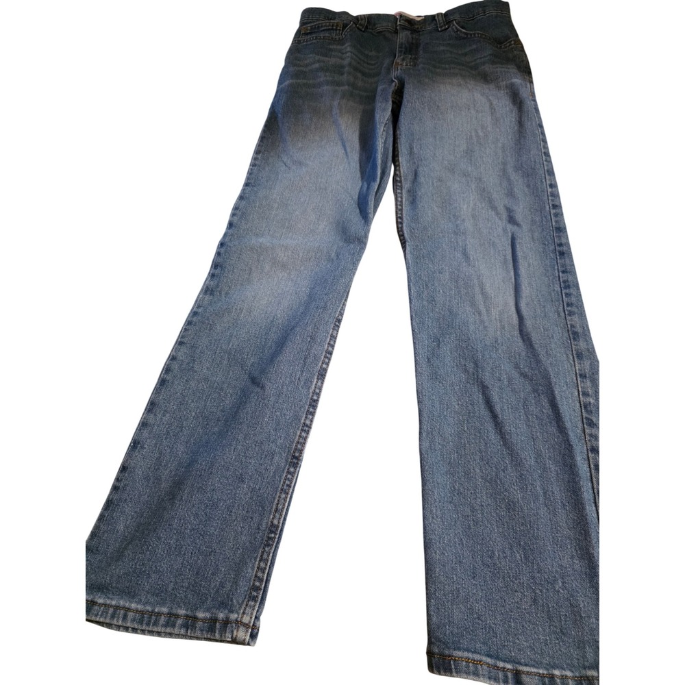 Wrangler Women's Straight Fit Jeans Wash Denim Size 14 Regular Waist - Picture 2 of 11